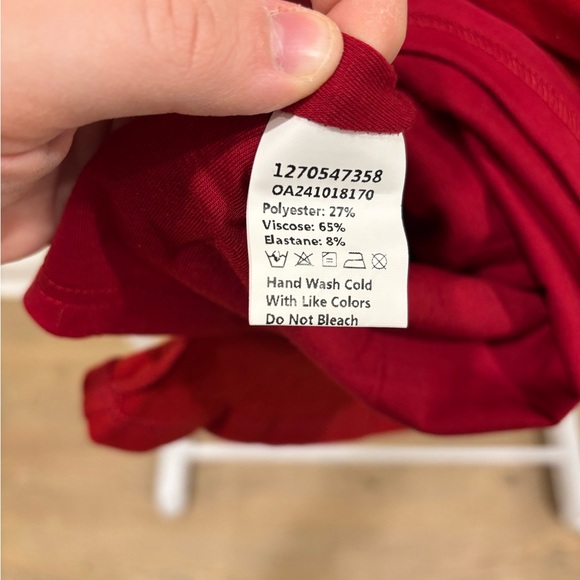 Commense Vibrant Red Dress - Picture 6 of 7